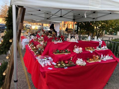 marché du village de noël