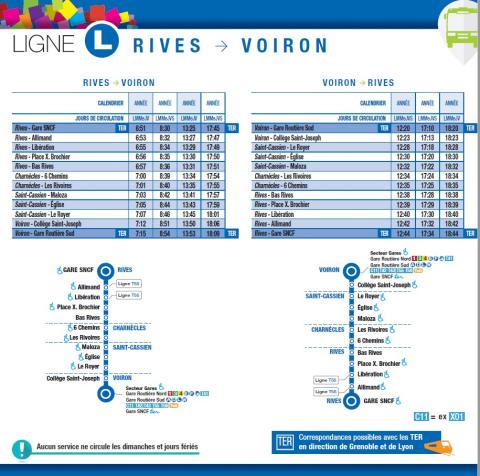 ligne L web