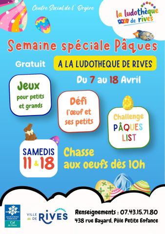 pâques ludothèque